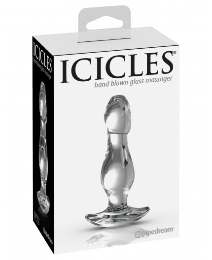 Fallo anale Vaginale Dildo in vetro icicles no 72